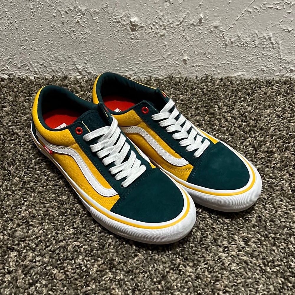 Vans Old Skool Pro (Prime) Atlantic/Gold